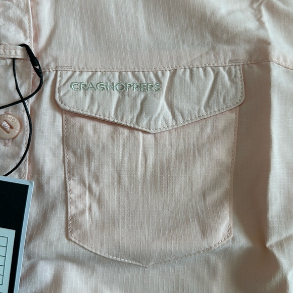 Craghoppers NOSILIFE ADVENTURE SHORT SLEEVE SHIRT - Shell Ponk - Picture 9 of 16